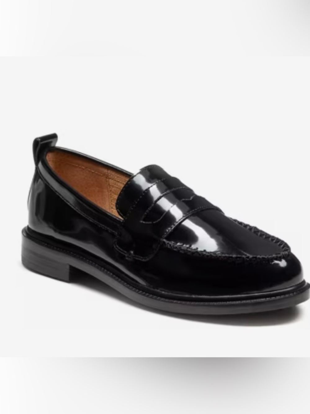 Anthropologie Kelsi Dagger Lens leather loafers 7.5W